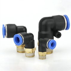 Koleno PA10, G1/2", plast